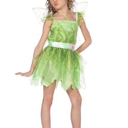 Feetje zielony ze skrzydłami