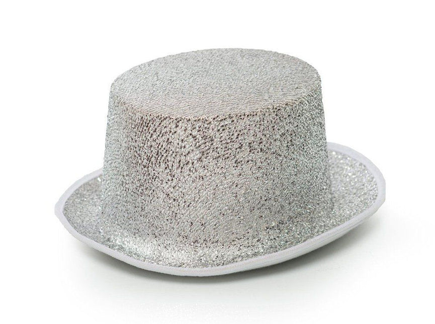 High Hat Glitter Silver