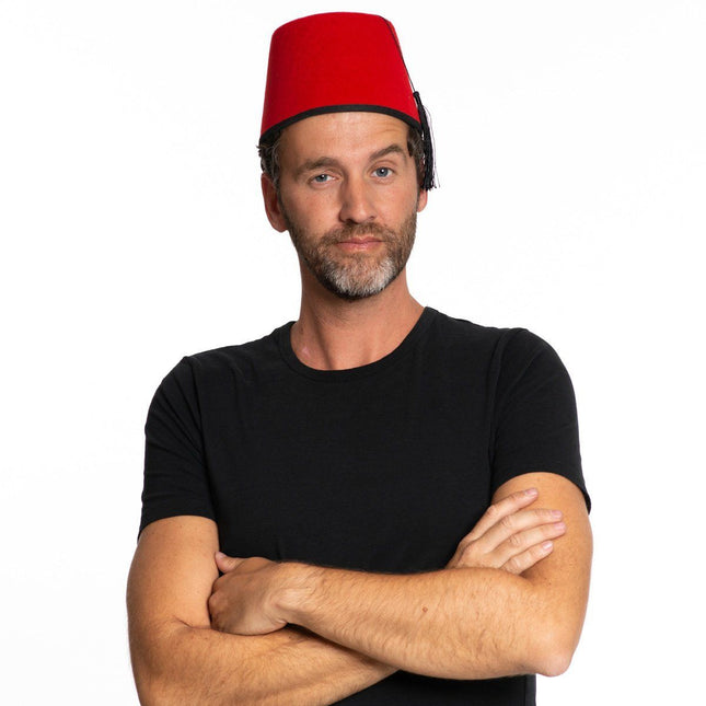 Fez Hat Red