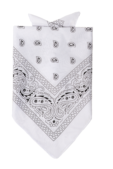 Biała bandana 52 cm