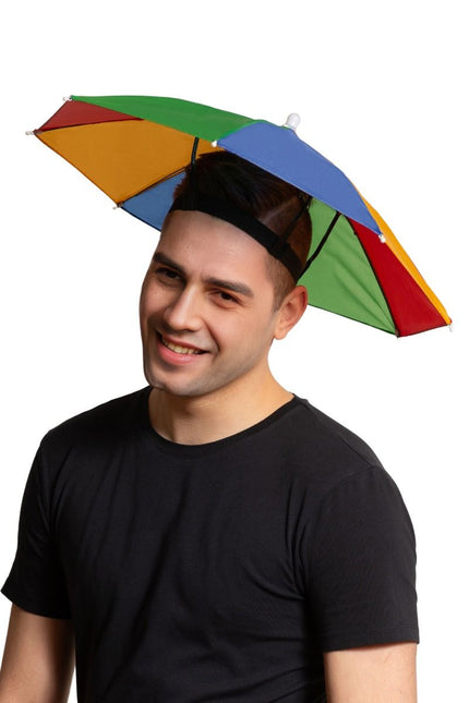 Czapka z parasolem - zestaw 6 sztuk