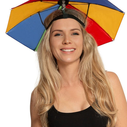 Czapka z parasolem - zestaw 6 sztuk