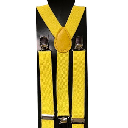 Szelki żółte - szerokość 2,5 cm