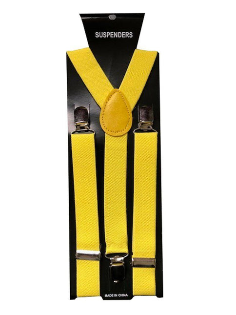 Szelki żółte - szerokość 2,5 cm