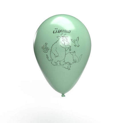 Balony Gruffalo – niebieskie i pomarańczowe, 25 cm, 10 sztuk