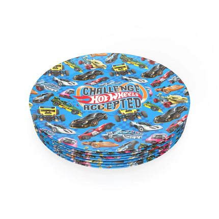 Hot Wheels – talerzyki 23 cm, 8 szt.