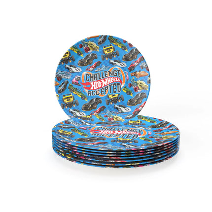 Hot Wheels – talerzyki 23 cm, 8 szt.