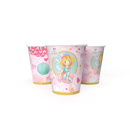 Kubki z motywem Księżniczki Lillifee, 250 ml, 8 sztuk