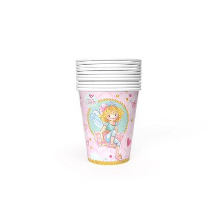 Kubki z motywem Księżniczki Lillifee, 250 ml, 8 sztuk