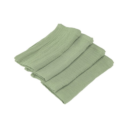 Zielone serwetki bawełniane 40cm 4szt