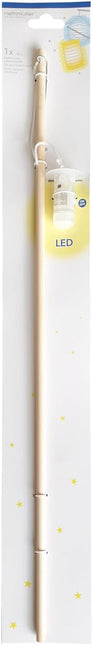Lampionstick - elektryczny - drewno/plastik - długość 50 cm