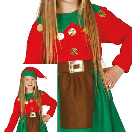 Świąteczna sukienka Elf Girl