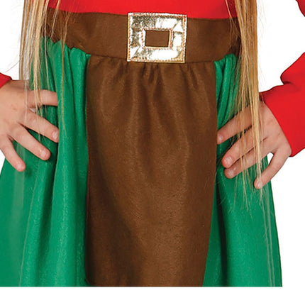 Świąteczna sukienka Elf Girl
