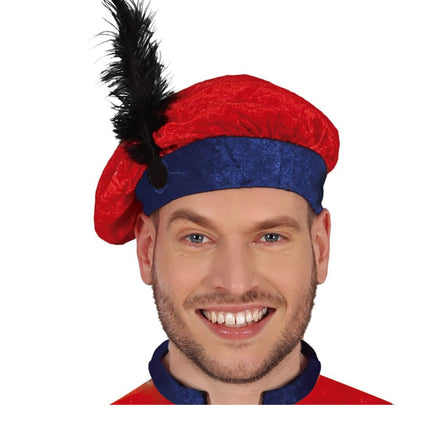 Pietenpak czerwony/niebieski