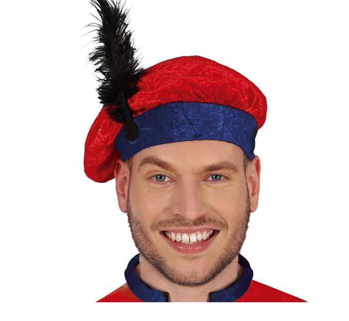 Pietenpak czerwony/niebieski