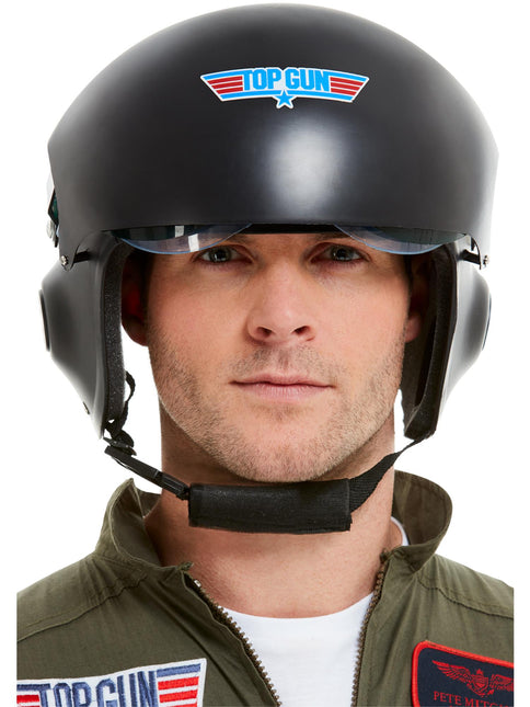 Kask Top Gun Deluxe, czarny