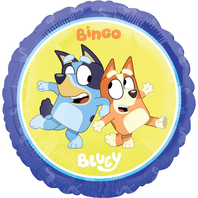 Balon helowy Bluey pusty 45 cm