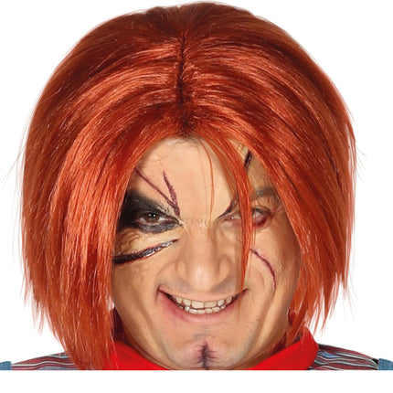 Halloweenowa peruka Killer Doll