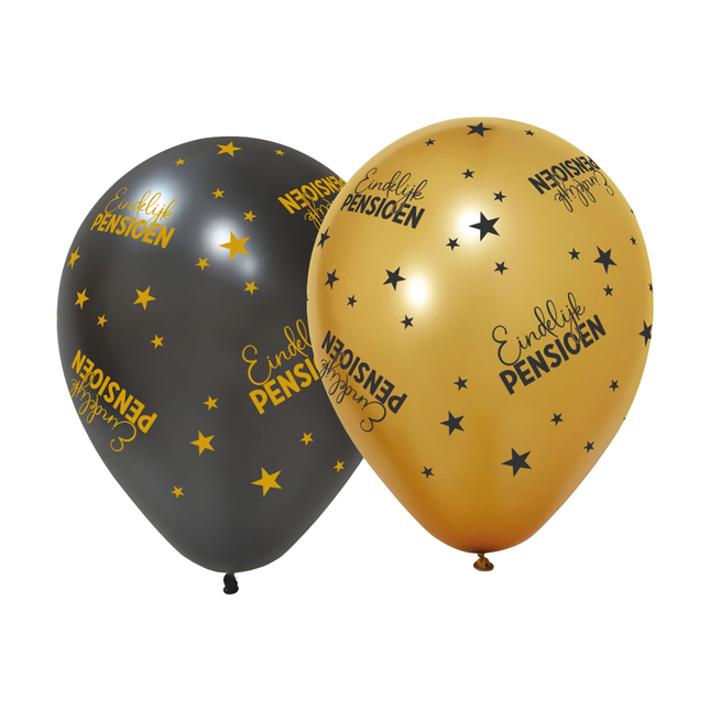 Balony emerytalne 31cm 6szt