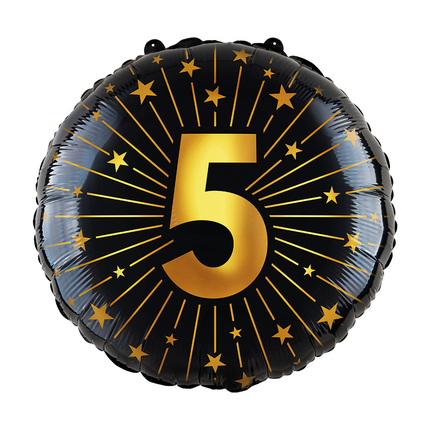 5 lat Balon helowy pusty 45 cm