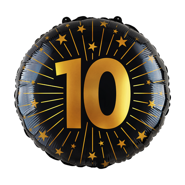 10-letni balon helowy pusty 45 cm