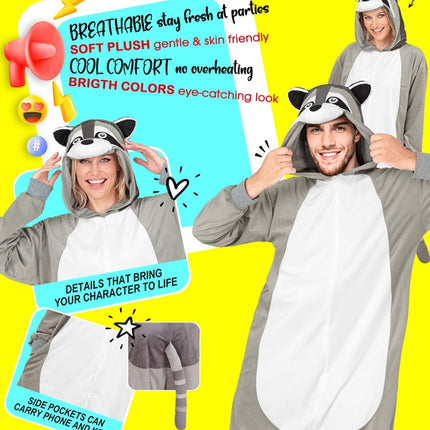 Kombinezon szopa z kapturem