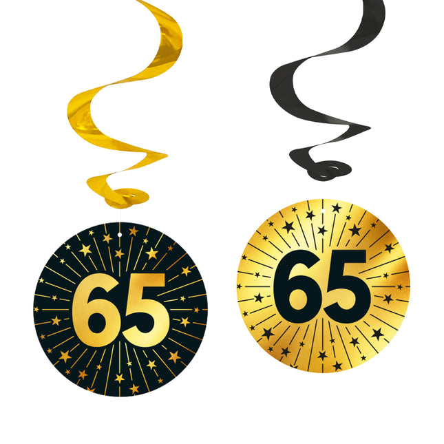 65 lat Dekoracja wisząca 4 szt