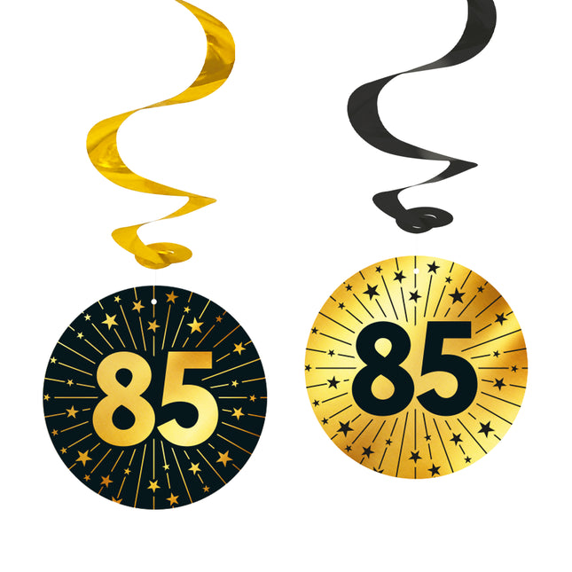 85 lat Dekoracja wisząca 4 szt