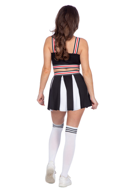 Kombinezon cheerleaderki damski 2-częściowy