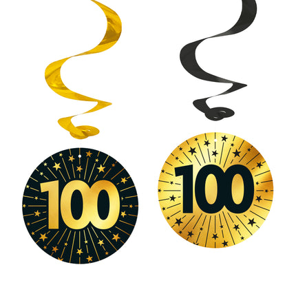 Dekoracja wisząca 100 lat 4 szt