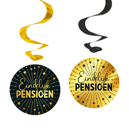 Wisząca dekoracja emerytalna 4szt