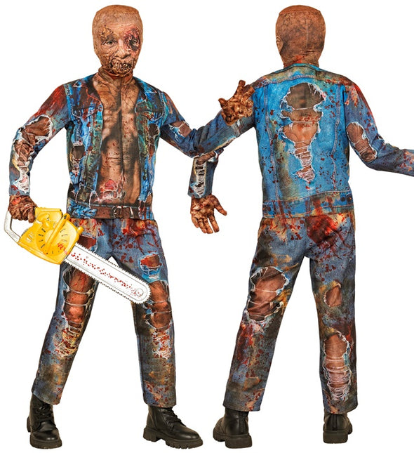 Kostium Zombie Dziecko Jeansy Krew