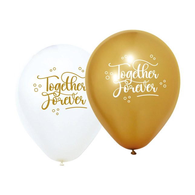 Balony weselne 30cm 8szt