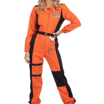 Kombinezon dla więźniów pomarańczowy