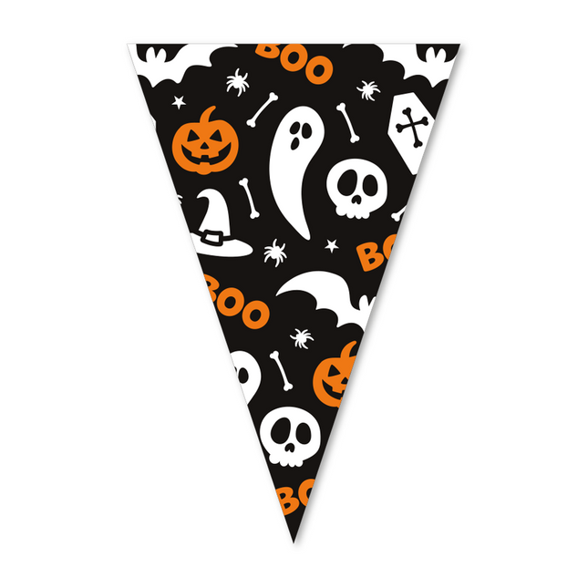 Girlandy 10m 20x30cm Halloween Boo