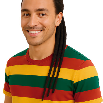 Rasta Hair Extension Black 50cm 3szt