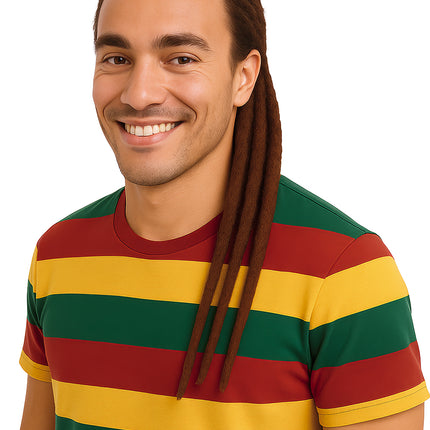 Rasta Hair Extension Brown 50cm 3szt