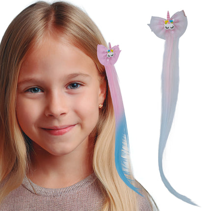 Przedłużenie włosów jednorożca 35 cm