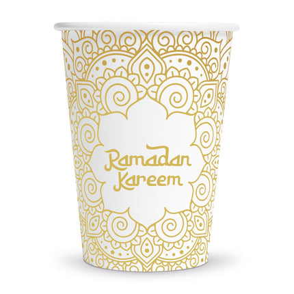 Kubki „Ramadan Kareem” 210 ml, 8 szt