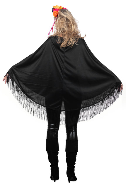 Dia De Los Muertos Poncho Ladies