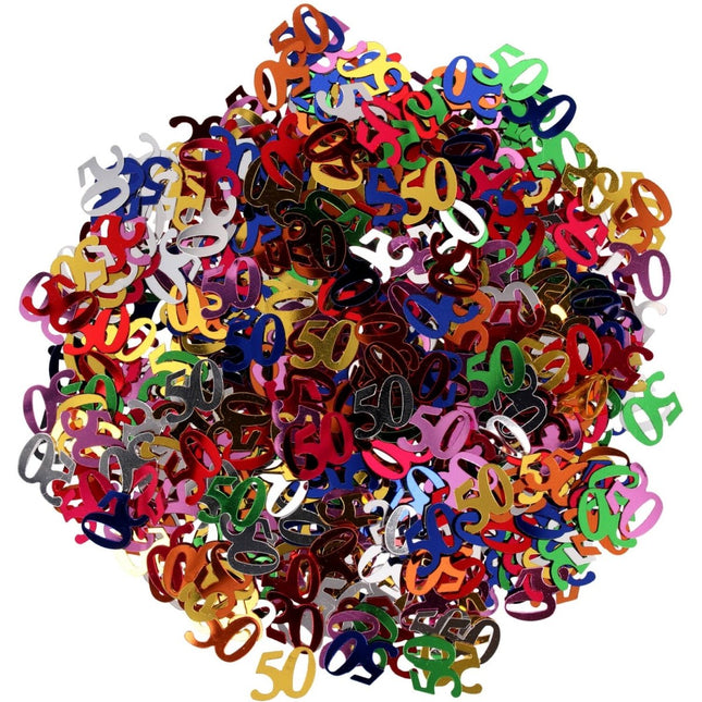 50 Jaar Tafeldecoratie / Sierconfetti van Folat koop je bij Partywinkel