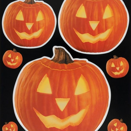 PUMPKIN GLOW – NAKLEJKA NA OKNO