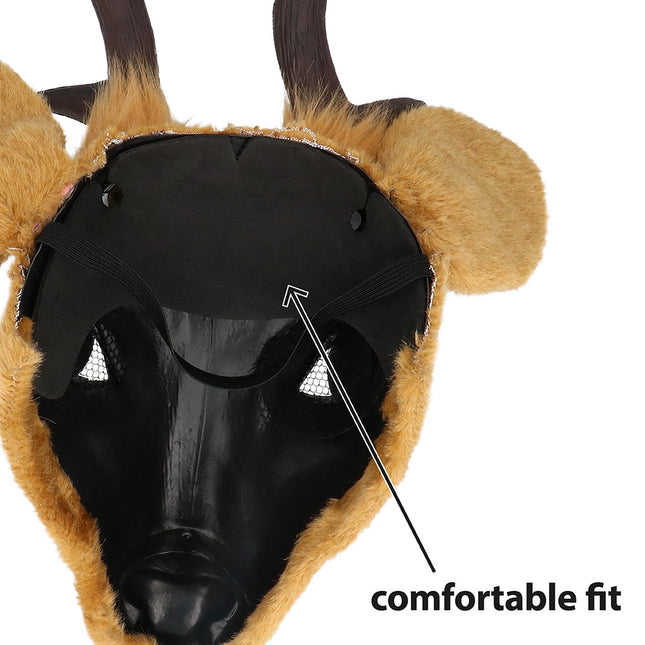 Maska jelenia brązowa