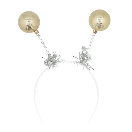 Diadem Globe w kolorze złotym
