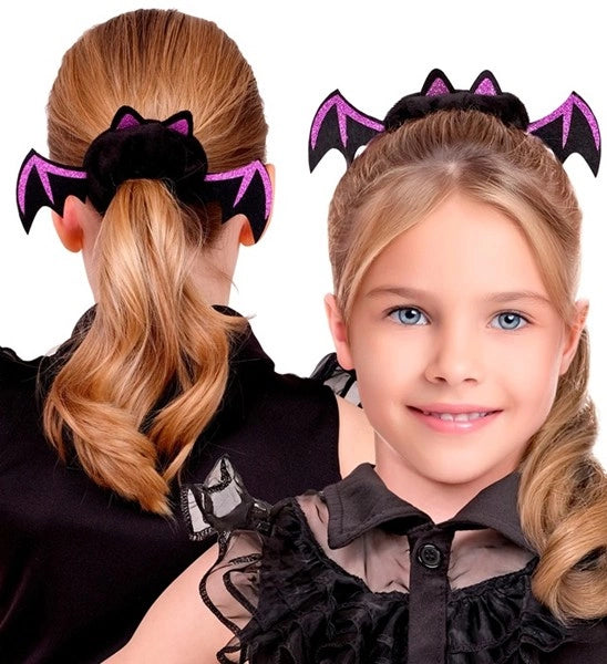 Gumka do włosów na Halloween z motywem nietoperza dla dzieci