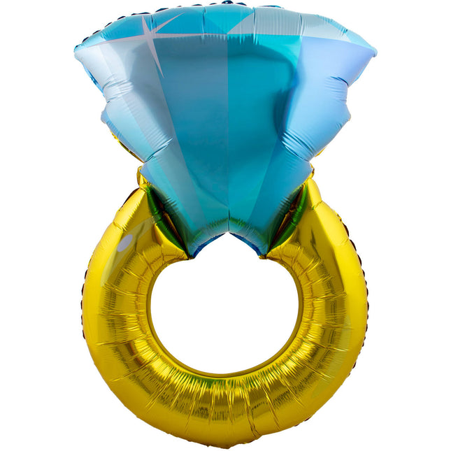 Ślubny balon helowy pusty 82 cm