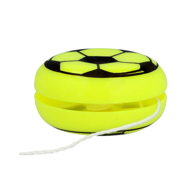 6 Voetbal jojo's - Partywinkel - 8712026308030