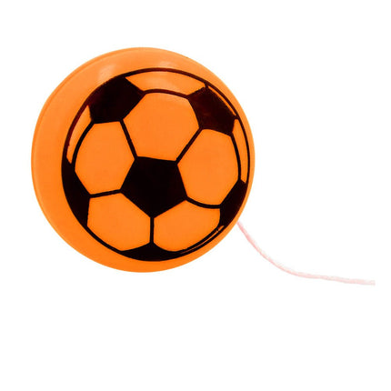 6 Voetbal jojo's - Partywinkel - 8712026308030