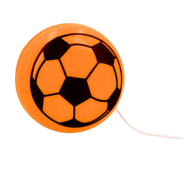6 Voetbal jojo's - Partywinkel - 8712026308030