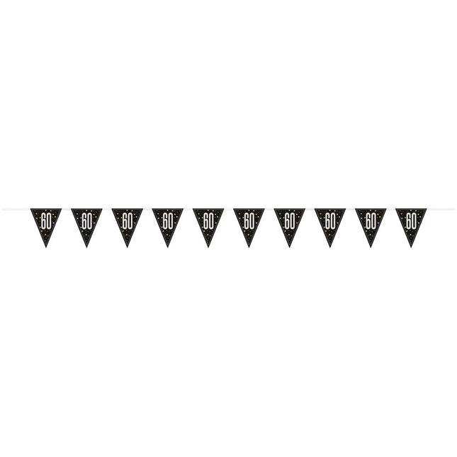 60 Jaar Vlag 2,74m van Unique koop je bij Partywinkel